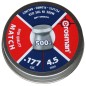 Preview: Crosman 500 Stk. Match Diabolo Stahlkugeln Flachkopf Kaliber 4,5 mm